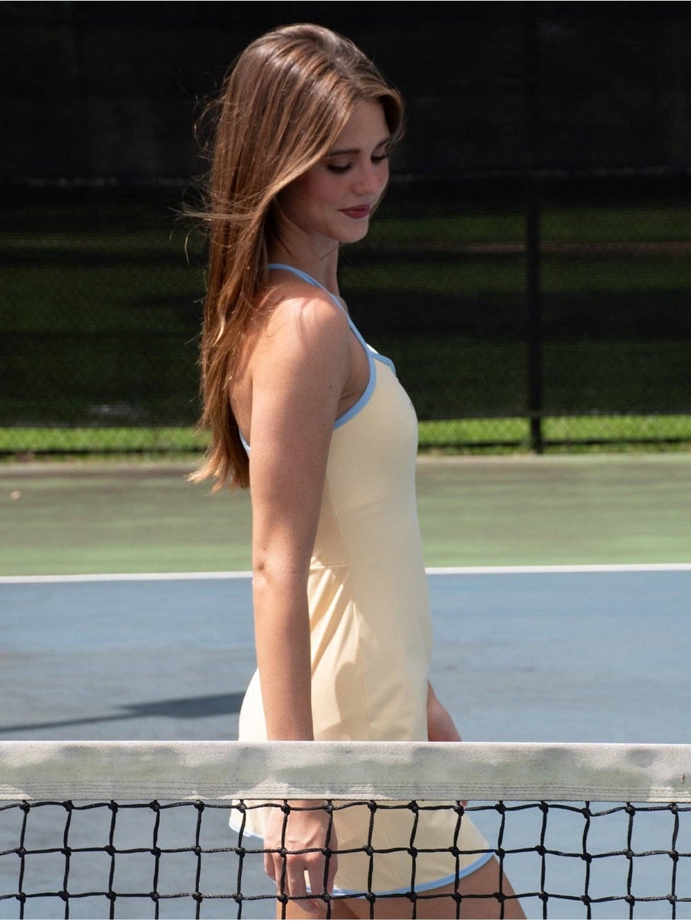 Lulu Mac Butter & Light Blue Athletic Dress